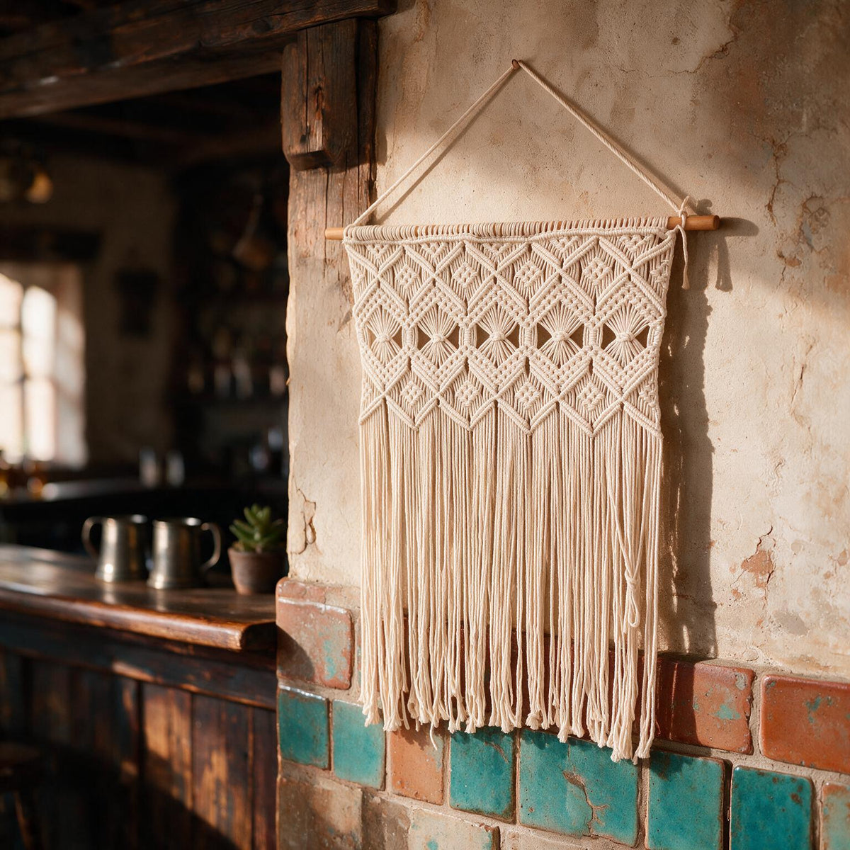 Handmade Macramé Wall Hanging