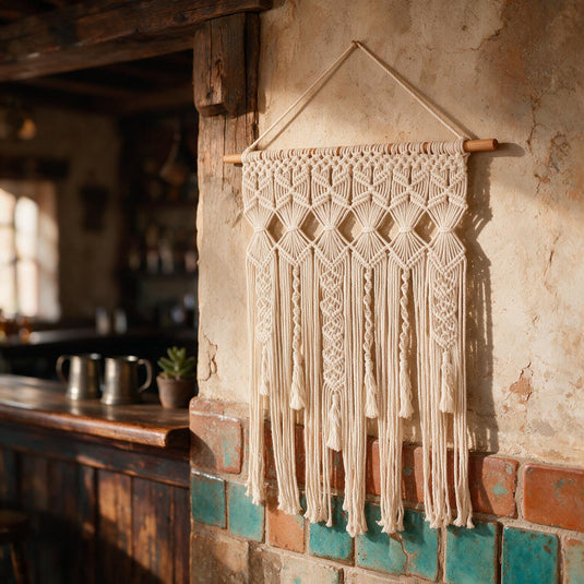 Boho Macramé Wall Art