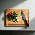 Bamboo Cutting Board with Handle