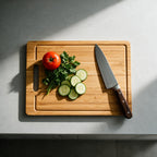 Bamboo Cutting Board with Handle