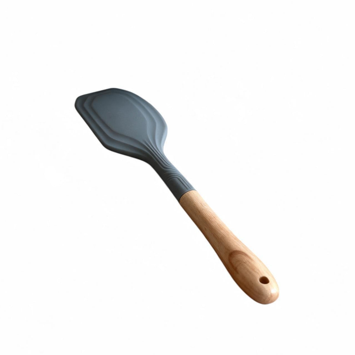 Silicone Scraper Spatula with Wooden Handle
