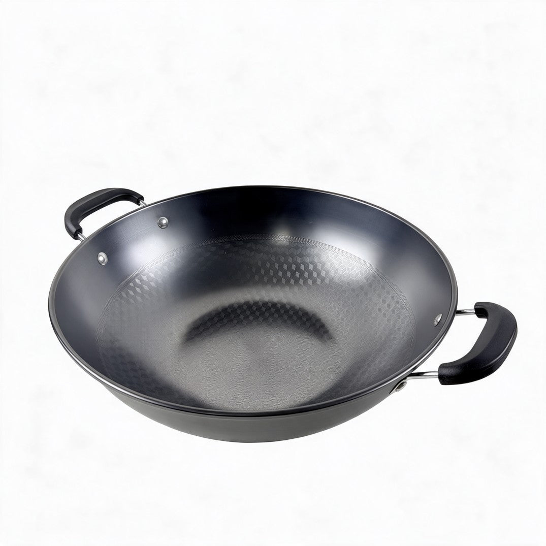Deep Wok Pan with Dual Handles