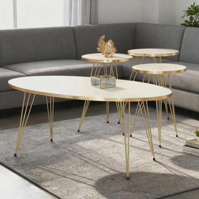 مجموعة طاولة قهوة لوكس نيست الحديثة