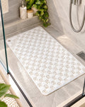 Vallena perforated non-slip shower mat 70 x 40 cm in bathroom
