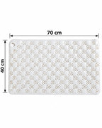 Vallena perforated non-slip shower mat 70 x 40 cm