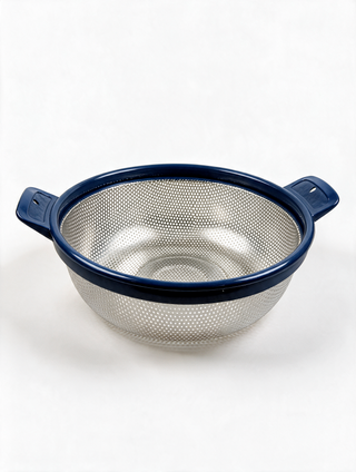 Stainless Steel Colander with Handles – 35 × 10 cm
